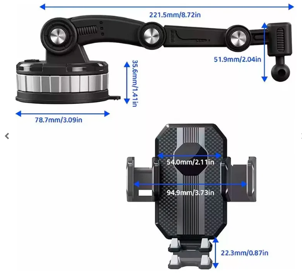 HOLDER 360 GRADOS TOP PARA VEHICULOS