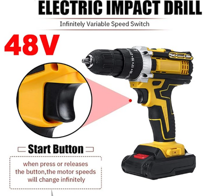 TALADRO INALÁMBRICO DE 48V - MARKFORCE